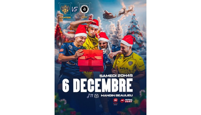 D1 Futsal - Nantes Métropole Futsal vs Nice Futsal Club